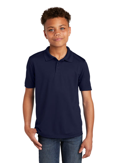 YST640 Sport-Tek® Youth PosiCharge® RacerMesh® Polo