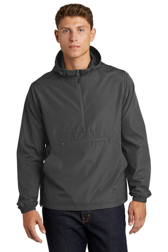 JST66 Sport-Tek ® Packable Anorak -DG