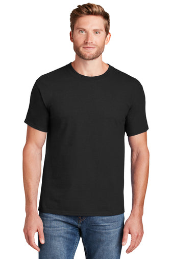 5180 Hanes® Beefy-T® - 100% Cotton T-Shirt - Black