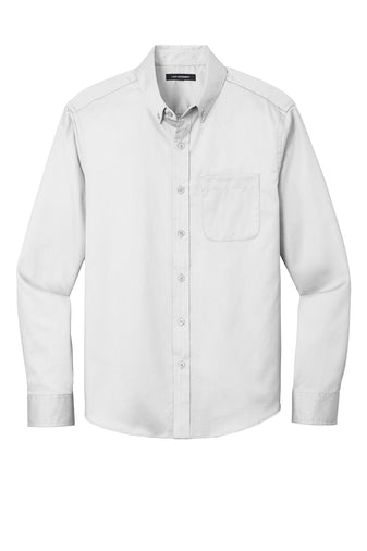 MEN W808 Port Authority® Long Sleeve SuperPro React™ Twill Shirt - SUNSET