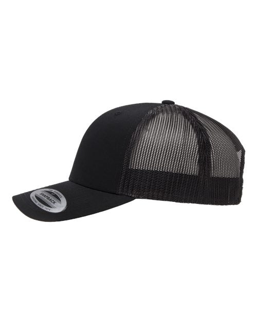 YP Classics - Retro Trucker Cap - 6606 BLK