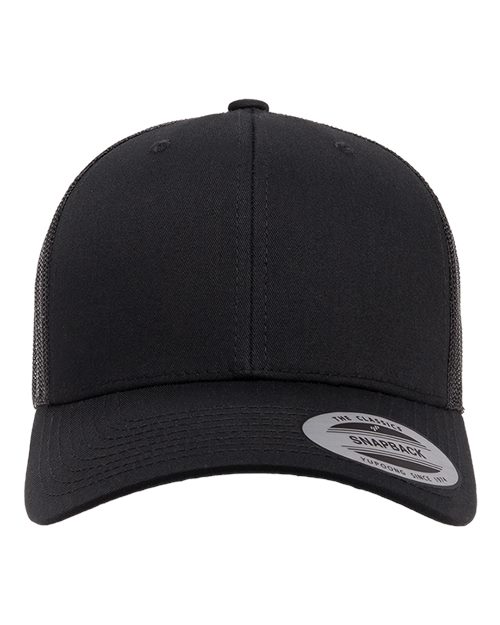 YP Classics - Retro Trucker Cap - 6606 BLK