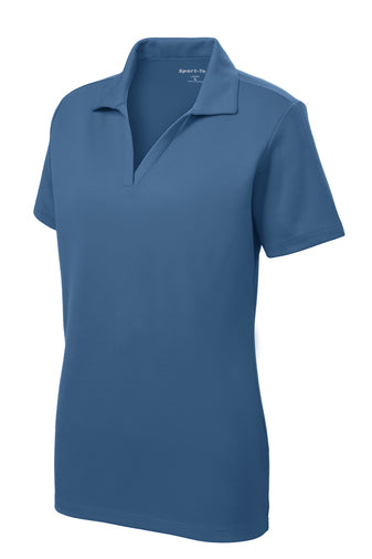 LST640 Sport-Tek® Ladies PosiCharge® RacerMesh® Polo - Dawn Blue