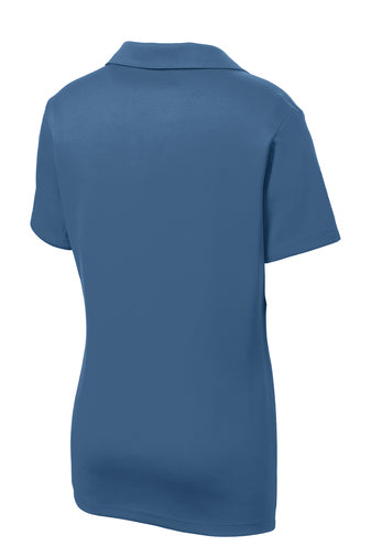 LST640 Sport-Tek® Ladies PosiCharge® RacerMesh® Polo - Dawn Blue