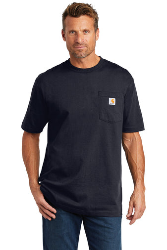CTK87 Carhartt ® Workwear Pocket Short Sleeve T-Shirt - navy