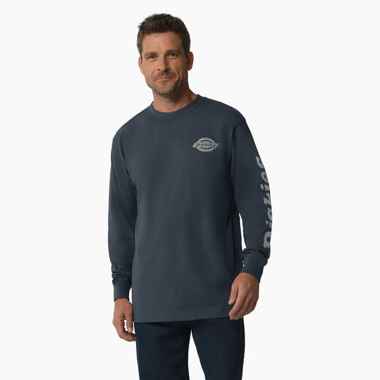 DICKIES Long Sleeve Heavyweight Logo T-Shirt